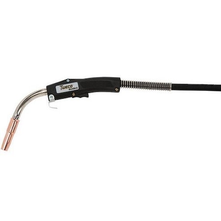 Tweco MIG Gun, Up to 0.045 Inch, 15 ft L, 250 A, Miller 1027-1061